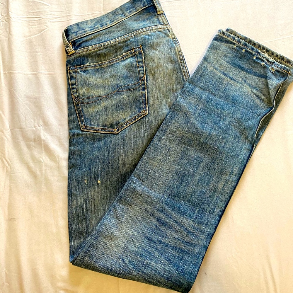 🔥 Vintage Authentic Polo by Ralph Lauren RL Slim Fit Dungarees